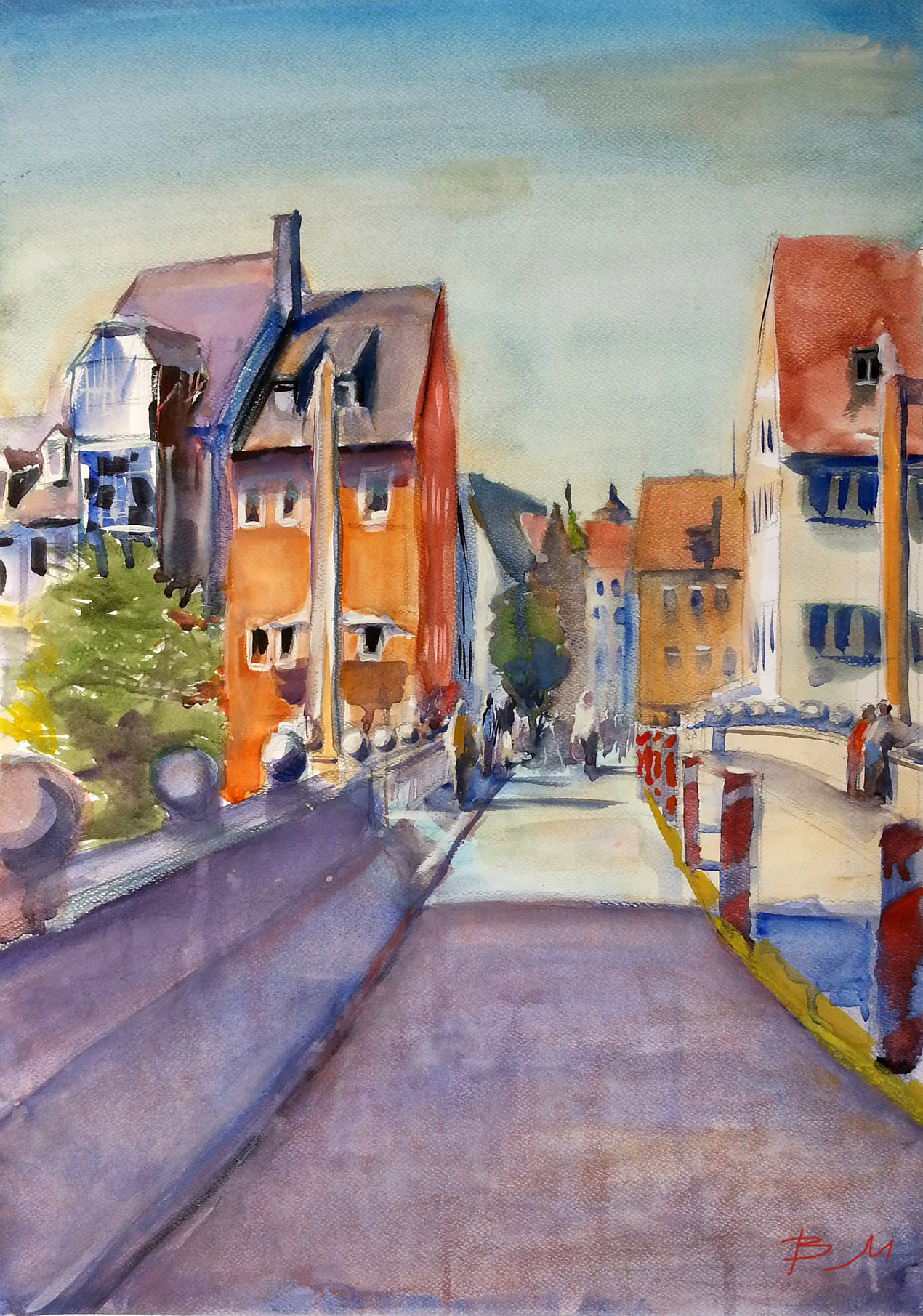 On the streets of Nuremberg-Germany